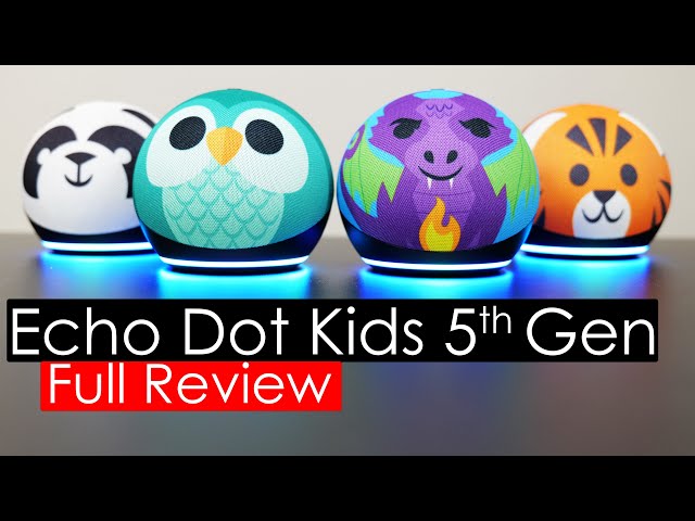 Echo Dot Kids 5th Gen vs 4th Gen | Full Review with Amazon Kids+