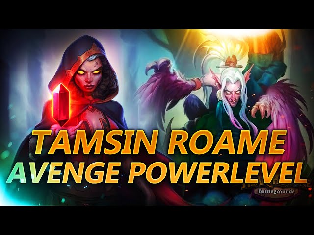 Tamsin Roame: Avenge Powerlevel!!! | Hearthstone Battlegrounds Gameplay | Patch 21.8 | bofur_hs