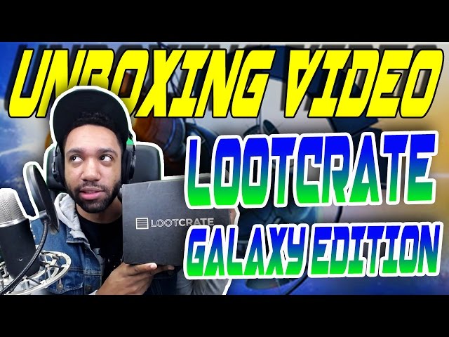 LOOTCRATE GALAXY EDITION DECEMBER 2015 - [WORST UNBOXING EVER #32]