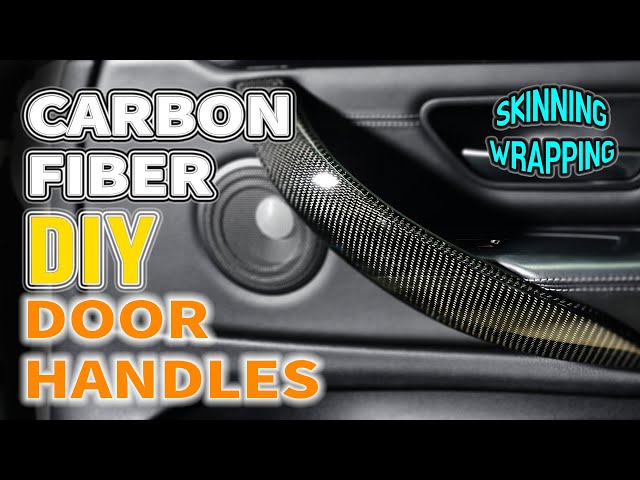 How to Change your Car Interior to Real Carbon Fiber (Carbon fiber Skinning/Wrapping) [DIY]