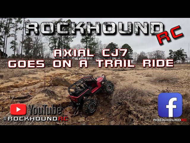 Rockhound RC Adventures: CJ7 Trail Ride #axial #rockcrawler #rcadventure #rc #jeep #cj #outdoors