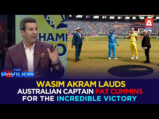 Wasim Akram lauds Australian captain Pat Cummins for the incredible victory