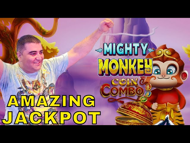 I Got All 3 POTS & Hit AMAZING JACKPOT On Mighty Monkey Slot