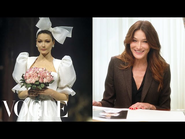 Carla Bruni Breaks Down 13 Looks From 1988 to Now | Life in Looks | Vogue