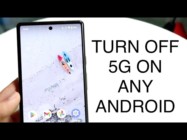 How To Turn Off 5G On ANY Android! (2023)