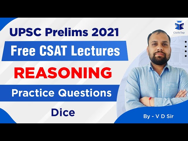 FREE Intensive CSAT Revision | UPSC Prelims 2021 | Reasoning Day 40