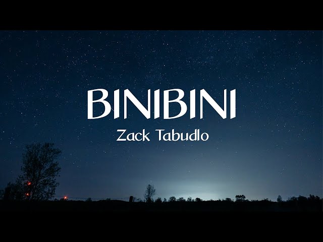Zack Tabudlo - Binibini