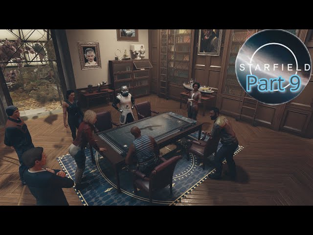 Let's Play Starfield Part 9: Staff Meeting!