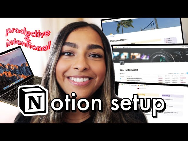 How I Plan & Organise My Life On Notion *free setup template*