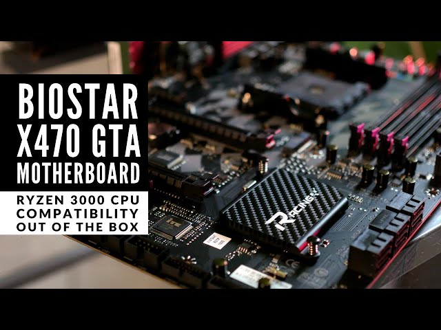 Biostar X470 GTA Budget Ryzen 3000 Compatible Motherboard ~ Ryzen 3000 CPU | TekTherapy
