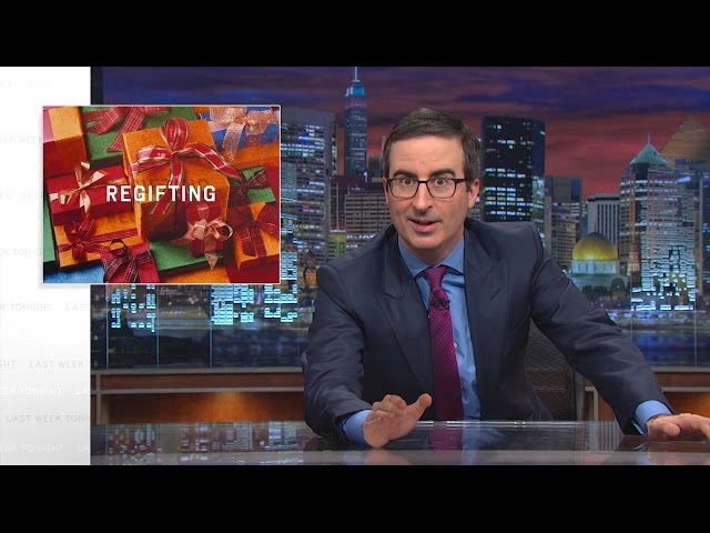 Regifting (Web Exclusive): Last Week Tonight with John Oliver (HBO)