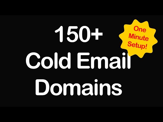 How I Setup 150 Cold Email Domains in Under 1 Minute