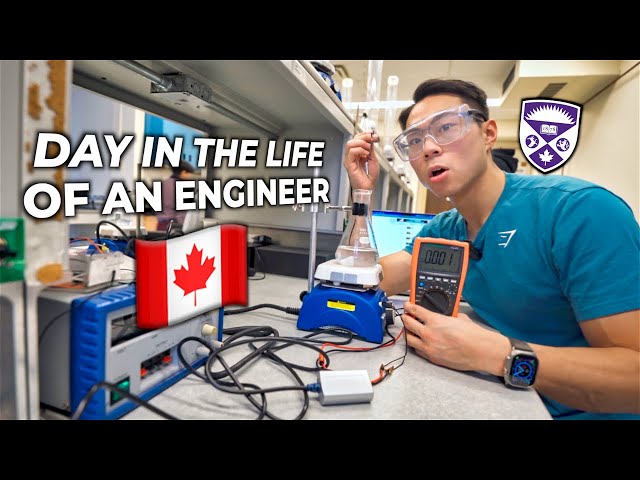 Typical Day in the Life of a Canadian Engineering Student👷🏻‍♂️🇨🇦 | Western University