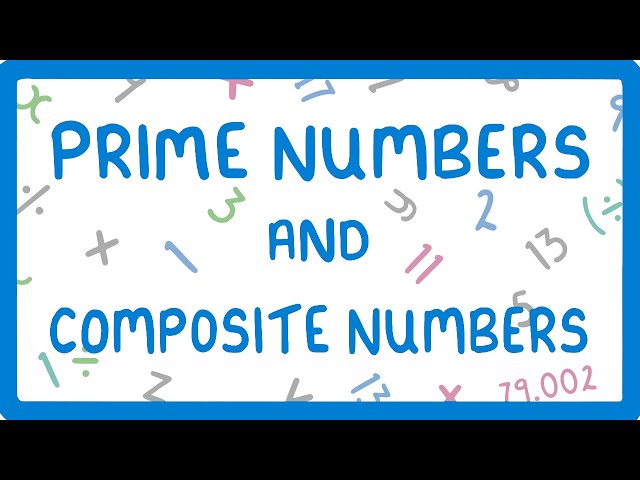 What are Prime Numbers and Composite Numbers?  #4