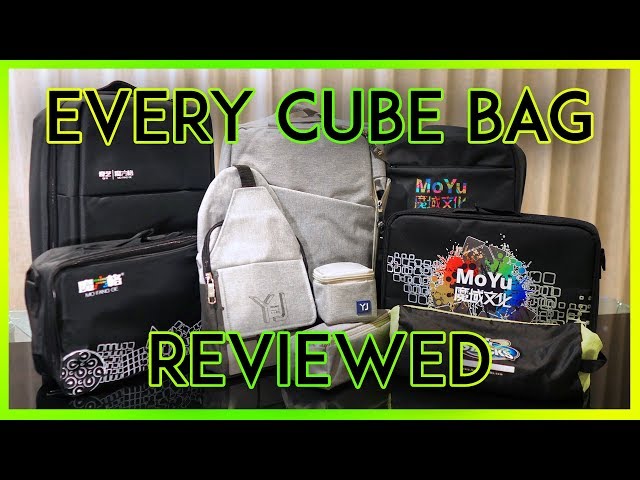 The Ultimate Guide To Cubing Bags | Moyu YJ Qiyi MoFangGe Backpack Reviews!