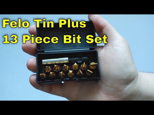 Felo 13 Piece Tin Plus Bit Box: Unleash the Power!