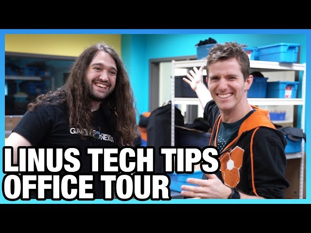 Linus Tech Tips Tour | New Workshop & Industry Discussion
