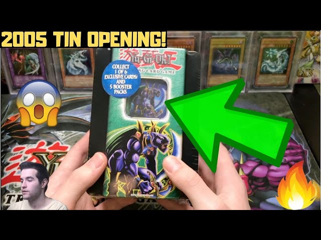 I WAS NOT EXPECTING THAT! 2005 Panther Warrior Tin! EPIC Yugioh Cards Opening! MASSIVE GIVEAWAY!