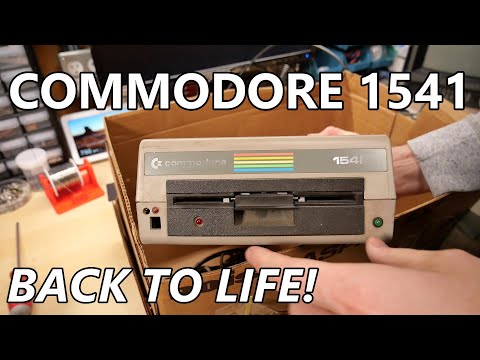 Fixing a Commodore 1541 Disk Drive