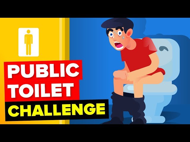 Use Only Public Toilets For 7 Days CHALLENGE