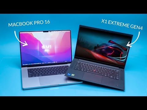 MacBook Pro 16 vs Lenovo X1 Extreme Gen 4 - Make the Right Choice!