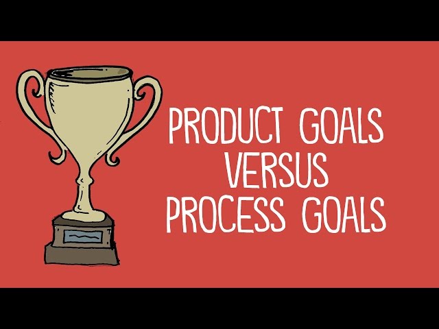 The Difference Between Product Goals and Process Goals