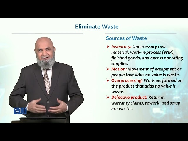 Eliminate  Waste | Production / Operations management | MGT713_Topic196