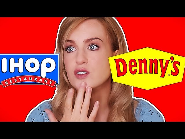 Irish Girl Tries DENNYS Vs IHop - Which is Better?