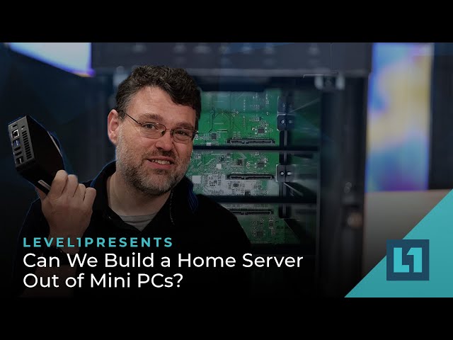 Can We Build a Home Server Out of Mini PCs?
