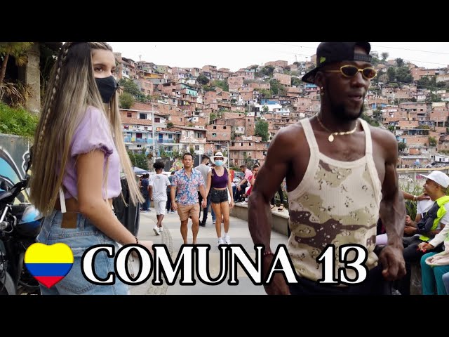 COMUNA 13 MEDELLIN COLOMBIA 🇨🇴 THE MOST DANGEROUS BARRIO