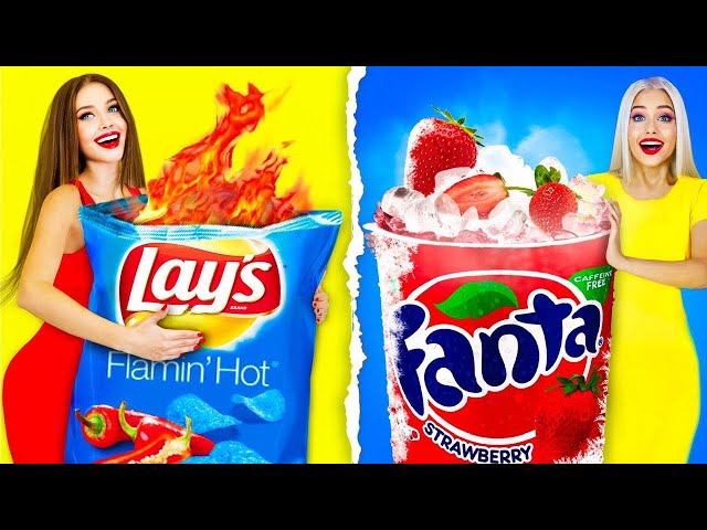 WOW! Best HOT vs COLD Food CHALLENGE! || Last To STOP Eating Wins! Taste Test by RATATA BOOM