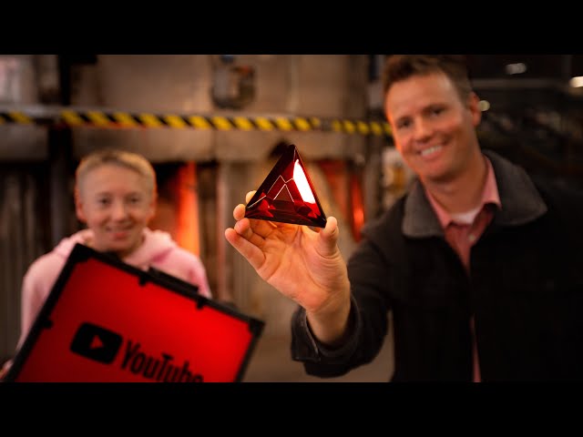 What's inside YouTube Red Diamond Award?