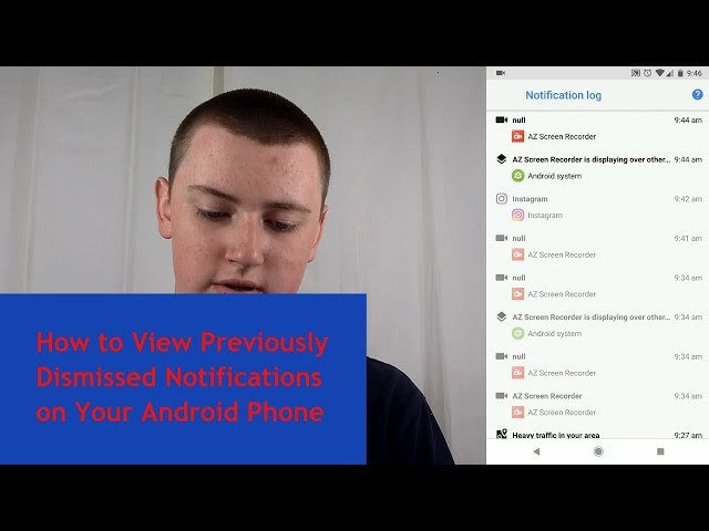How to View Previously Dismissed Notifications on Android