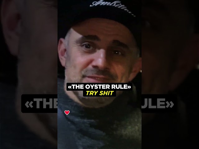 The Oyster Rule try shit #shorts #garyvee