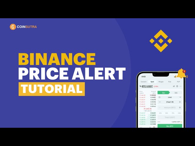 Binance Price Alert 🔔 How to Set Price Alert for any Coins on Binance | Binance Tutorial