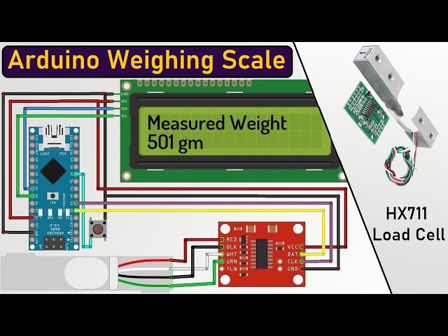 DIY Arduino Weighing Scale with Load Cell & HX711 Module - Full Calibration