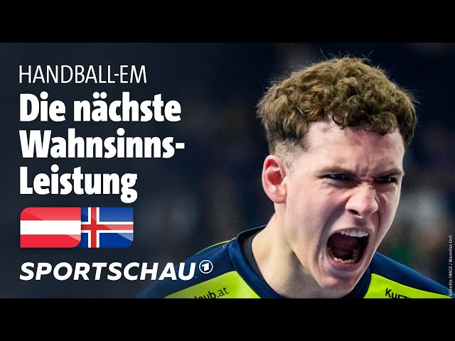 Österreich - Island Highlights | Handball-EM 2024 | Sportschau