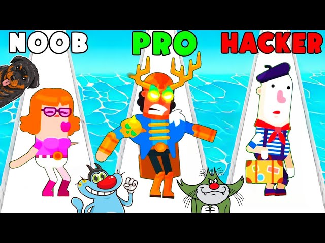 NOOB vs PRO vs HACKER | In Ultimate Bow Master | With Oggy And Jack And Chop | Rock Indian Gamer