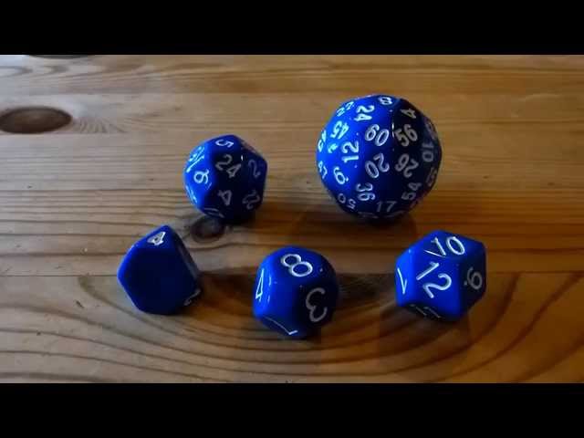 New dice designs by The Dice Lab