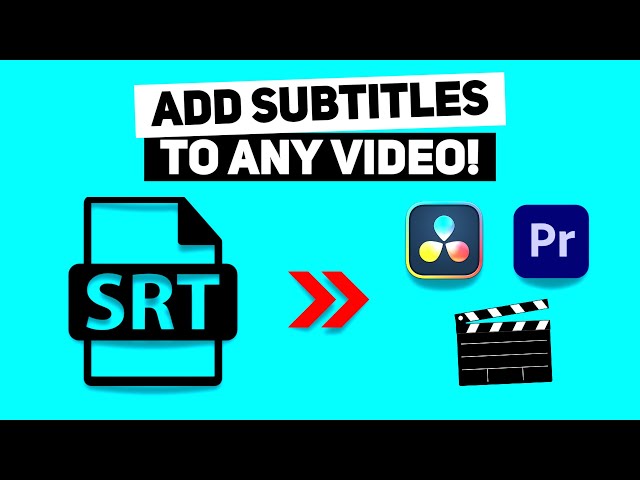 📺How to Add Subtitles to a Video (Tutorial)