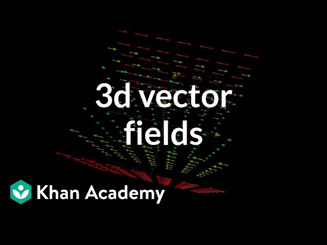 3d vector fields, introduction | Multivariable calculus | Khan Academy