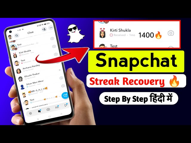 Snapchat streaks wapas kaise laye 🔥|| how to recover Snapchat streak | how to get Snapchat streak