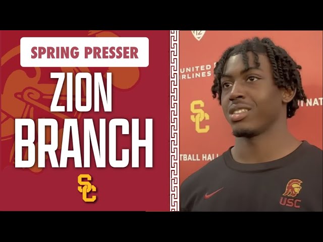 USC safety Zion Branch talks return to full health and playing at his dream school