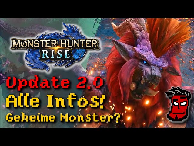 Monster Hunter Rise Update 2.0: Endgame, Dekorrüstung, Geheime Monster? | Gameplay Trailer Deutsch