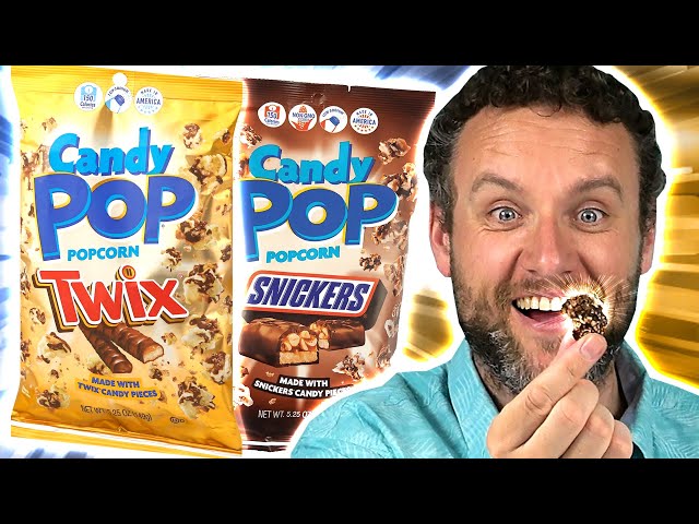 Irish People Try Weird Candy Popcorn Flavours