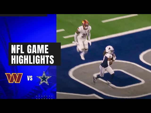 Dallas Cowboys Highlights vs. Washington Commanders | 2023 Regular Season Week 12