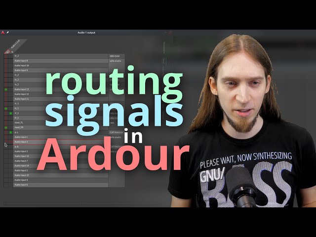 How to Manage Connections in Ardour