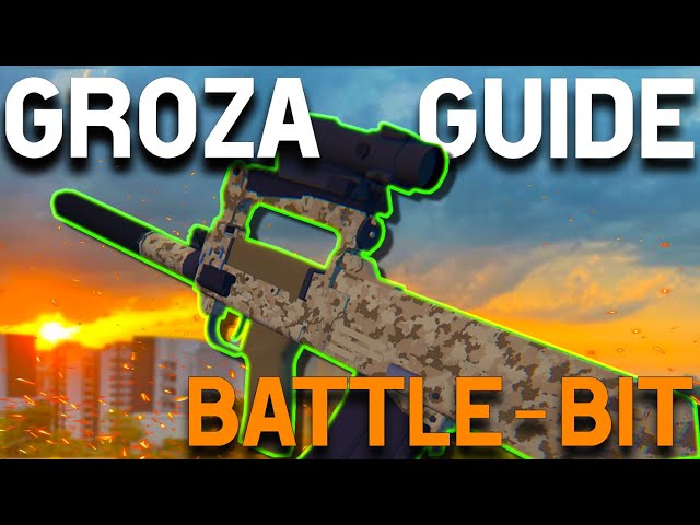 FAST TTK DOMINATION in BattleBit (GROZA Best Gun Guide)