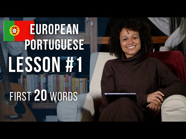 Basic Portuguese for complete beginners - your first lesson!
