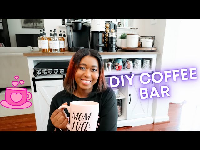DIY Coffee Bar Setup | How to Create a Coffee Station